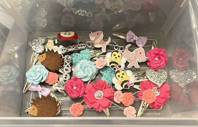 Mixed lot of handmade hair accessories 