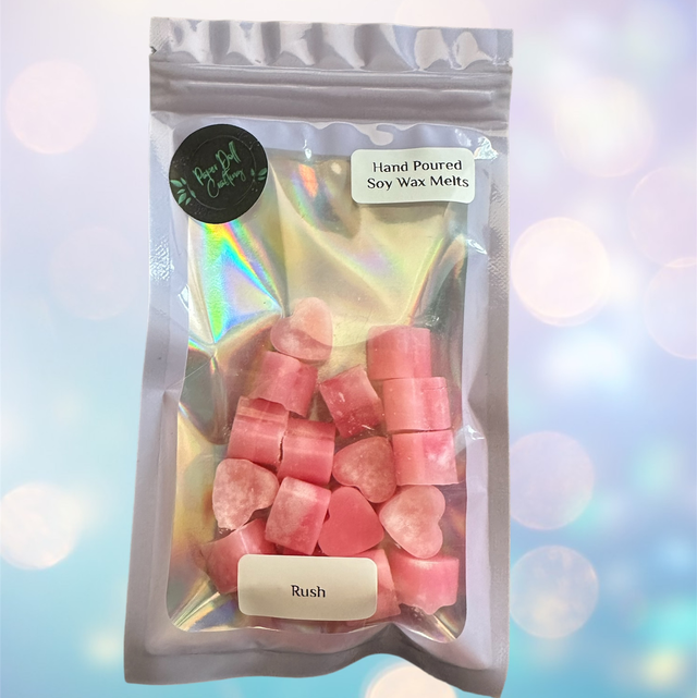 Soy Wax Melt Tiny Hearts - Rush