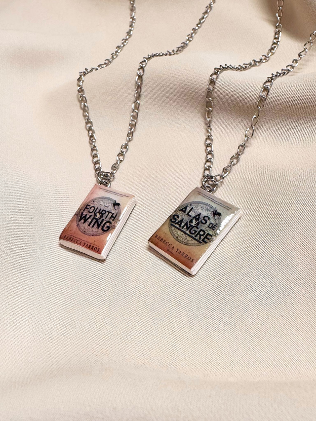 Collares de libros | Alas de Sangre y Alas de Ónix | Rebecca Yarros