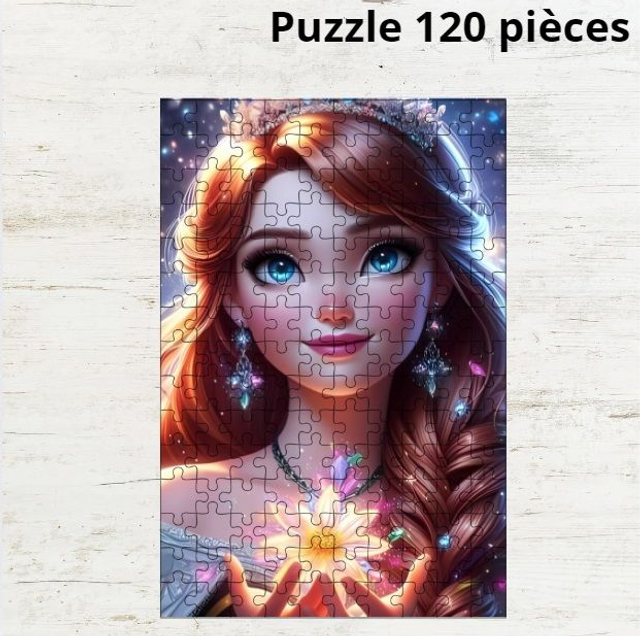 puzzles Anna Reine des neiges