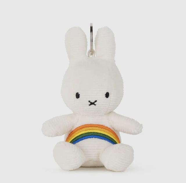 Miffy rainbow keyring