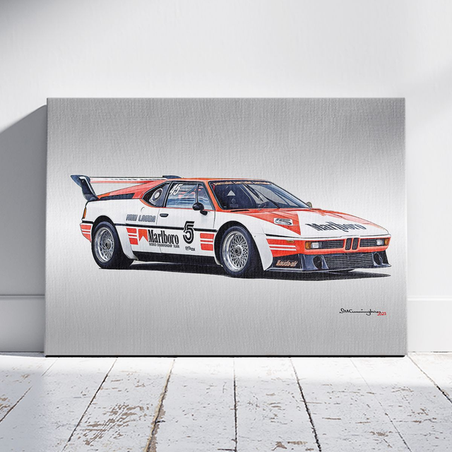 C231005 BMW M1 Procar E26 #5 Niki Lauda