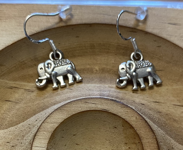 Elephant earrings