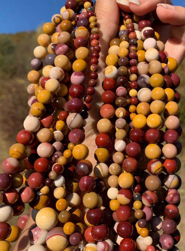 Bracelet - Jaspe Mookaïte