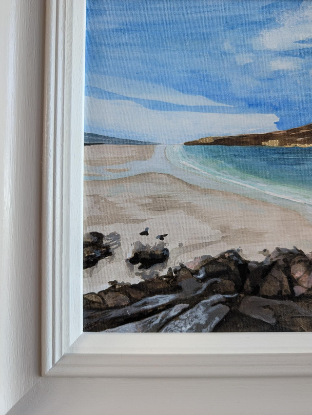Luskentyre on a Calm Day ( Available from Macgregor Fine Art Glasgow)