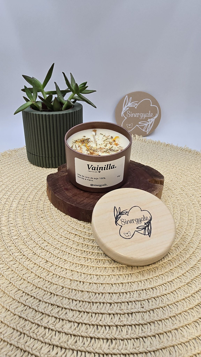 Vela en lata - Vainilla