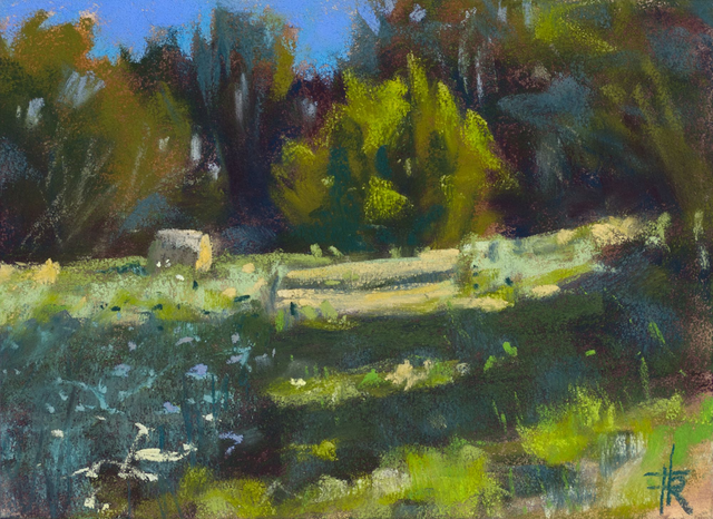 Balle de foin au Haut-Freyrat