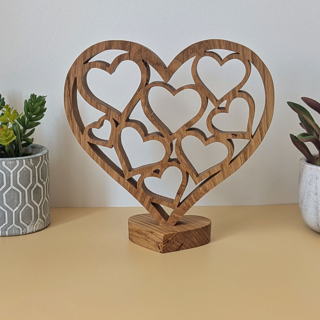 Coeur en chêne