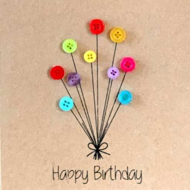 Button Balloons - Craft