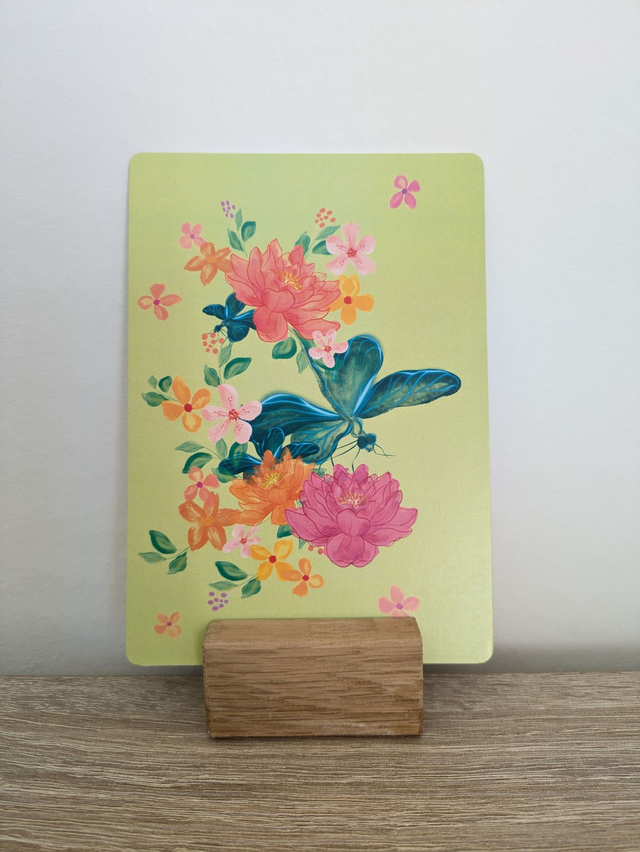 Carte Libellule