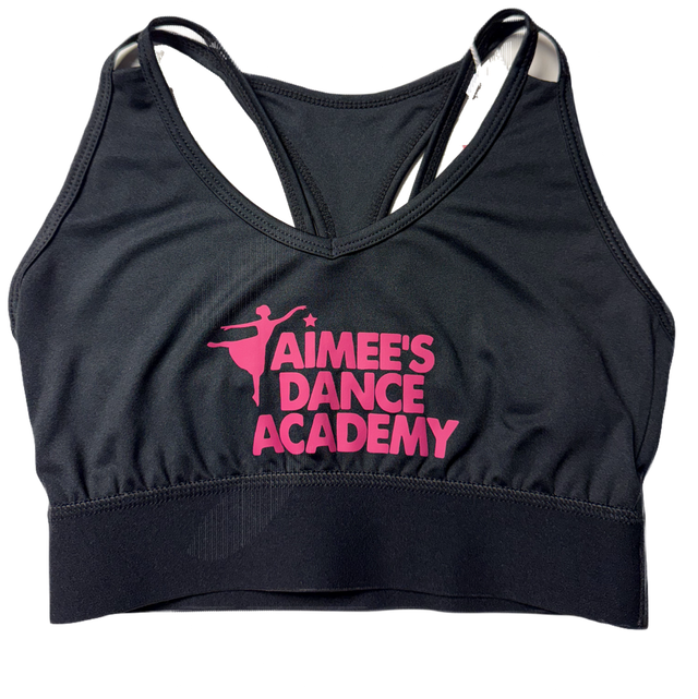 ADA cross back crop top with elastic band 