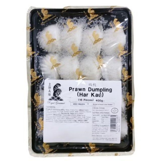 Royal Gourmet 400g Frozen Prawn Dumpling (Har Kau) - 16
