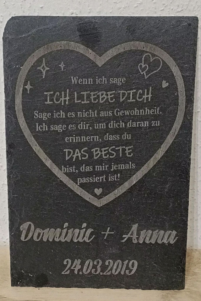 Geschenke "VALENTINSTAG" mit Lasergravur