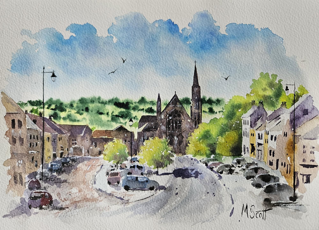 Galgate - original watercolour