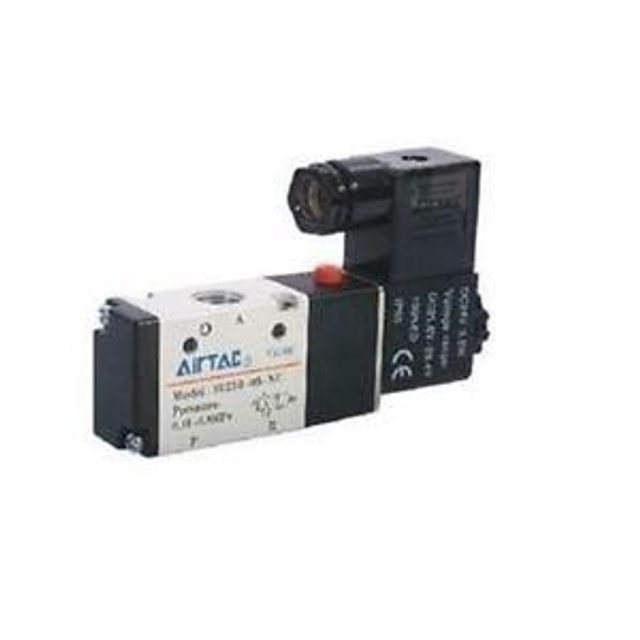 ELETTROVALVOLE 3/2 1/8" MONOST. SERIE 3V110

CARATTERISTICHE:

MATERIALE: ALLUMINIO

TAGLIA: 1/8" N.C- N.O

PRESSIONE DI ESERCIZIO: DA 1,5 A 10 BAR

PORTATA: 750 NL/MIN

TENSIONE: 12VDC/24VAC/24VDC/110VAC

