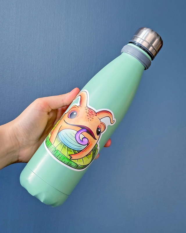 Giga STICKER voiture ultra résistant / Crapouilleau ou Pousses 