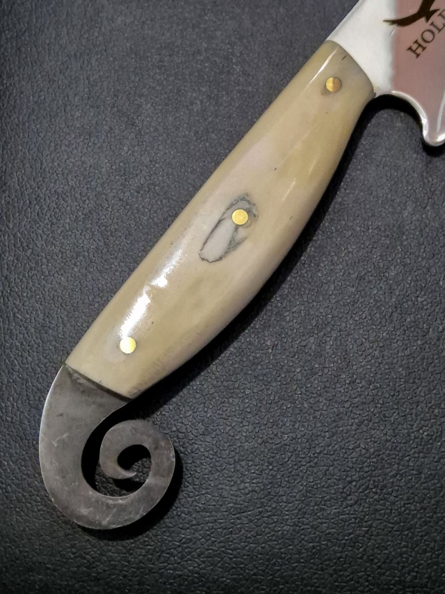 Faca Sorocabana Inox 10 Pol Para Churrasco Cabo Osso Bovino