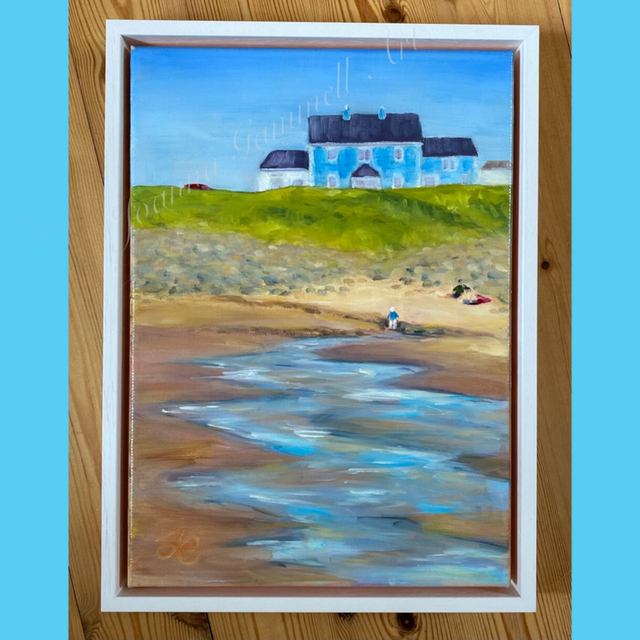 “Coast Lodge” (Spanish Point) Original Oil Painting 