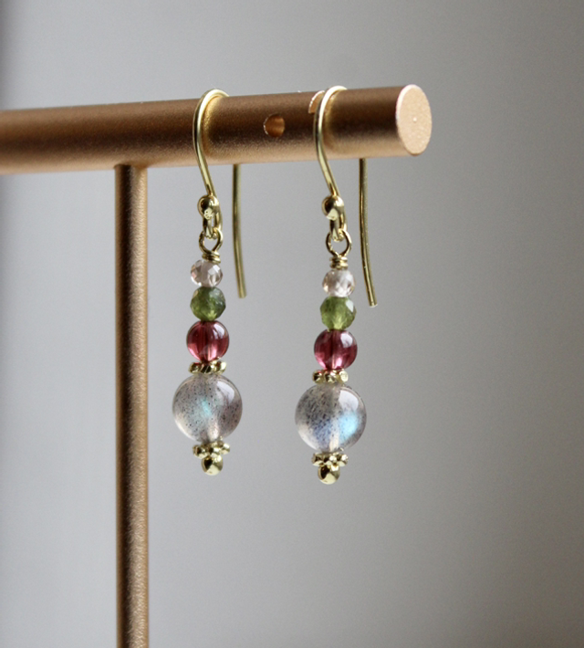 Ohrhänger •Emily• / 585 plattiert