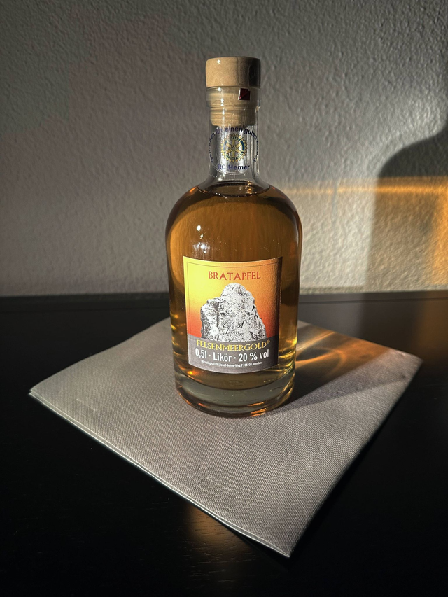 Schmuckflasche 'Bratapfel'