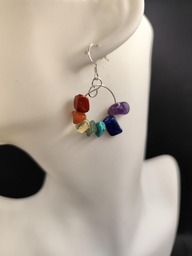 Chakra earrings