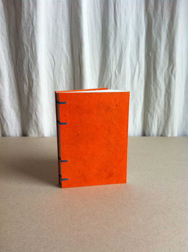 Carnet de note - Orange uni