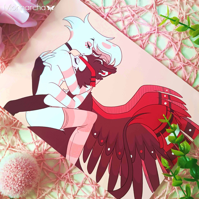 Hazbin Hotel "My Love Mine All Mine" HuskerDust Print