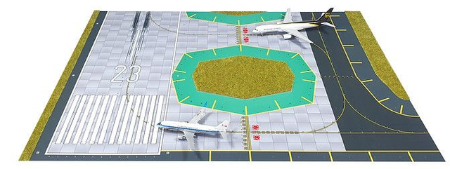 Display Runway 42 x 29,7 cm (ohne Flugzeuge)