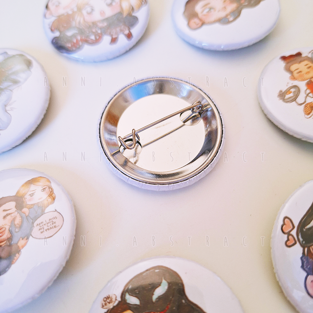 MRVL | Various Venom Button Badges