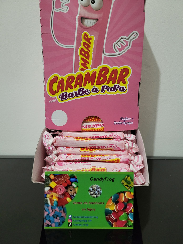 Carambar barbe à papa