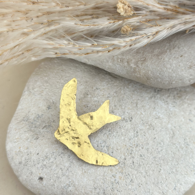 HIRONDELLE EN LAITON