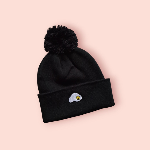 Cute Egg Bobble Hat