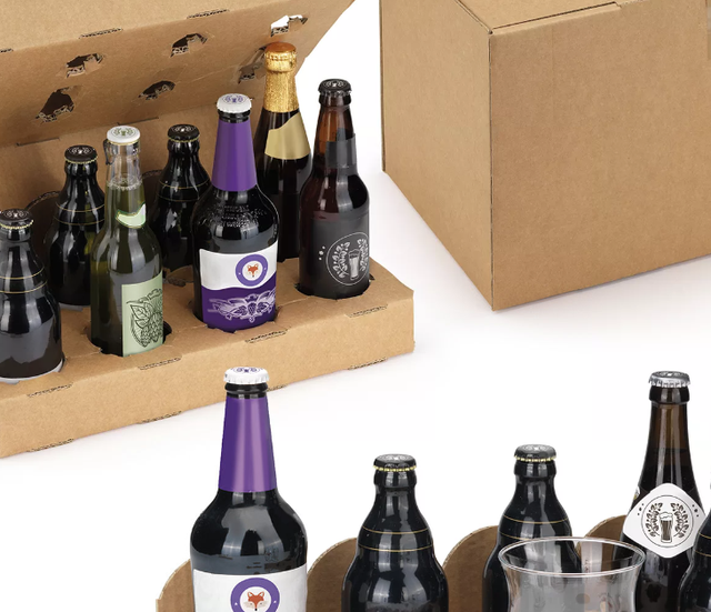 Gift Box verpakking voor 8 dikbuik flessen