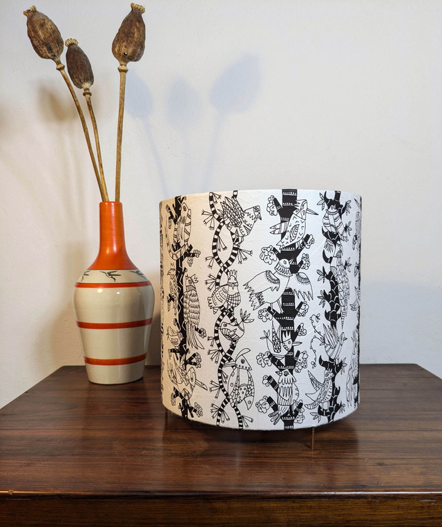 Lampe "Oiseaux" Blanc