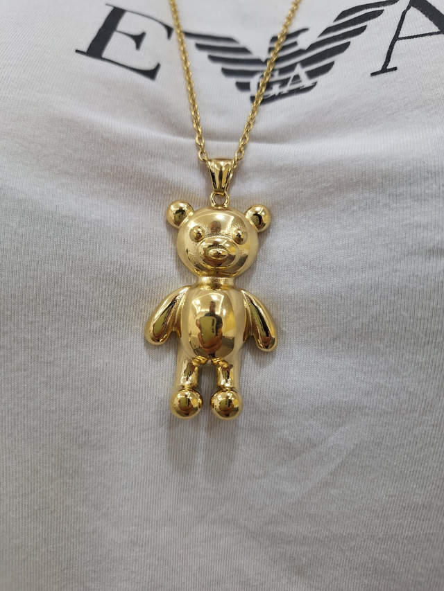 Orsetto Gold Maxi - Acciaio Inossidabile 