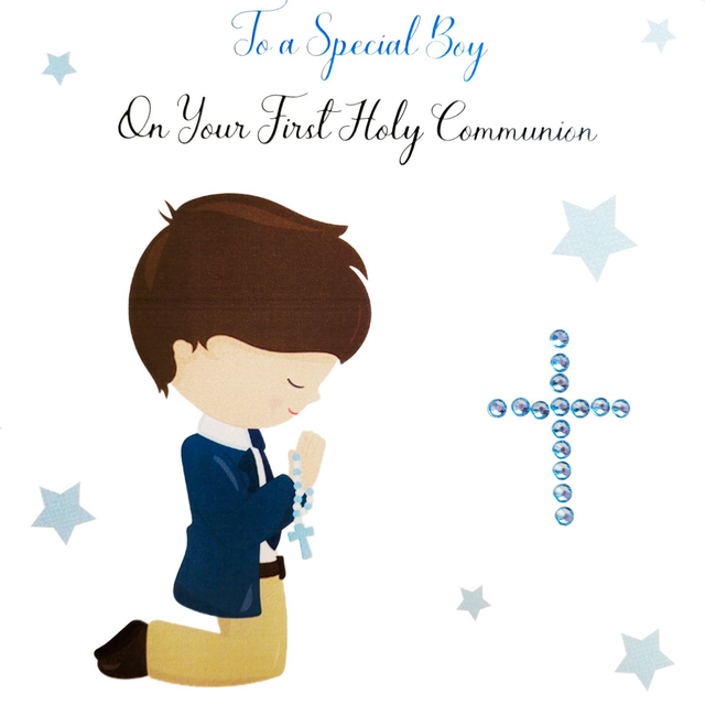 Holy Communion Square Alt - Boy