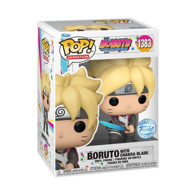 Funko Pop! Animation: Boruto- Boruto w/srd w/CH - Smartoys Exclusive