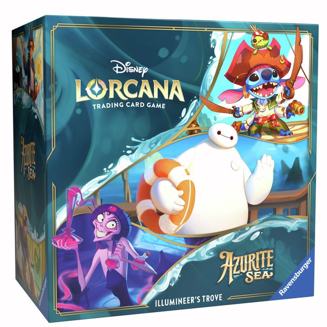 Ravensburger Disney Lorcana Trading Card Game: Azurite Sea Illumineer's Trove