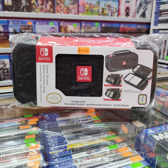Estuche tipo maleta Nintendo Switch original / Negro