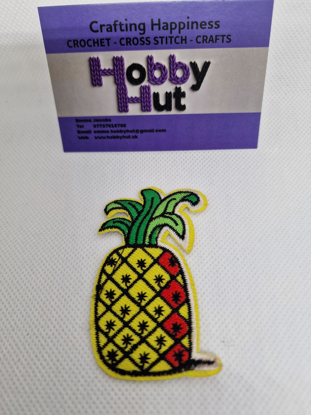Embroidered Patch - Pineapple