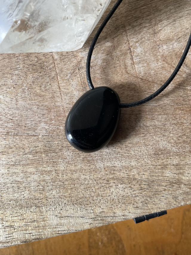 Collier OBSIDIENNE NOIRE