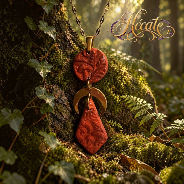 Collier Amulette des Bois