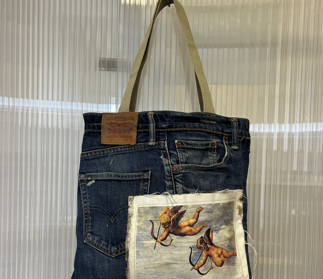Shopper in denim Levi’s 