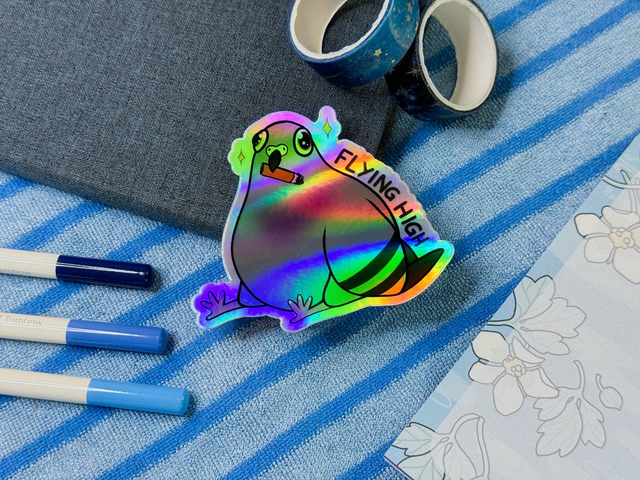 Pigeon Sticker - Fly High
