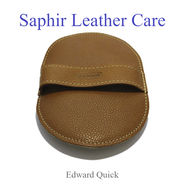 SAPHIR BEAUTE DU CUIR - WOOLLEN SHINING PAD - 17 X 12cm