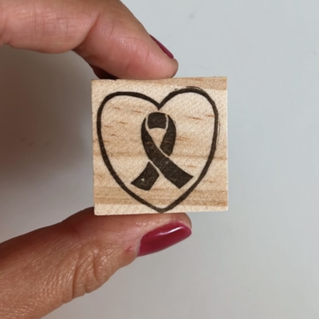 Tampon Ruban Octobre Rose (Jour 1 - Stamp-Tober 2025)