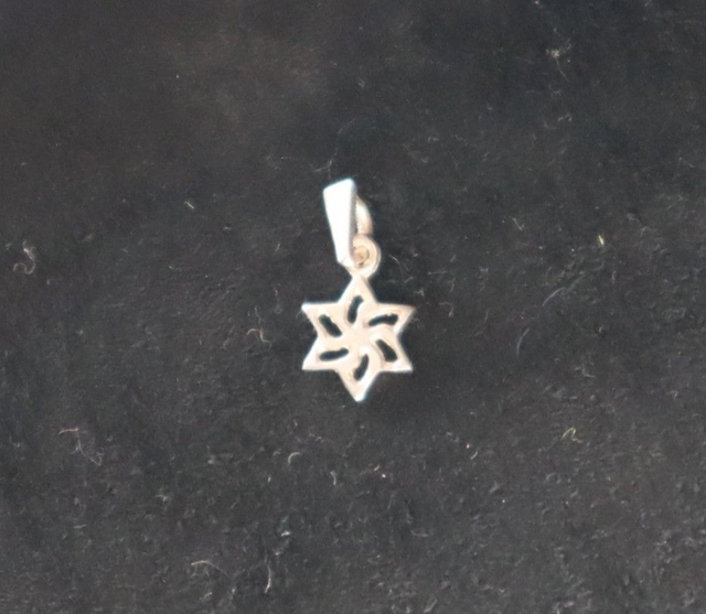 Spiral Galaxy, Medal Silver openwork 10 mm. (réf. M215)