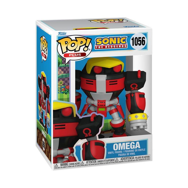 Funko - Sonic the Hedgehog-  E-123 Omega 9 cm POP!