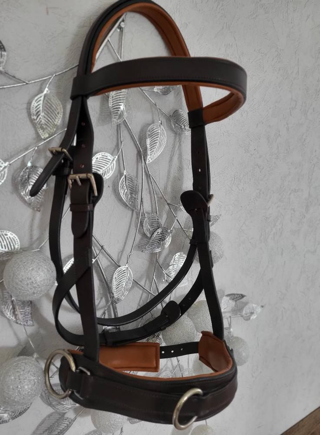 Sidepull SOLIBEL -cuir havane – Taille Full – Occasion excellent état