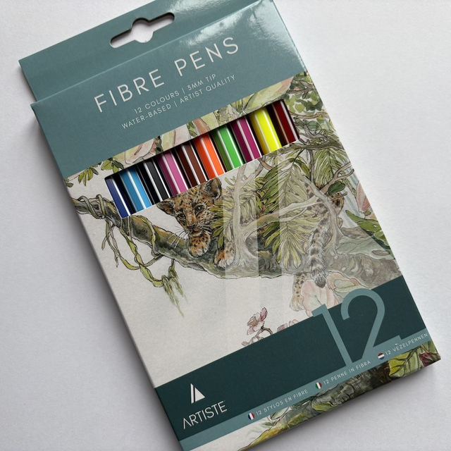 Artiste Fibre Pens - pack of 12